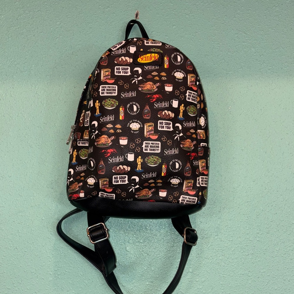 Seinfeld Themed Mini Backpack. Great Condition. - image 1